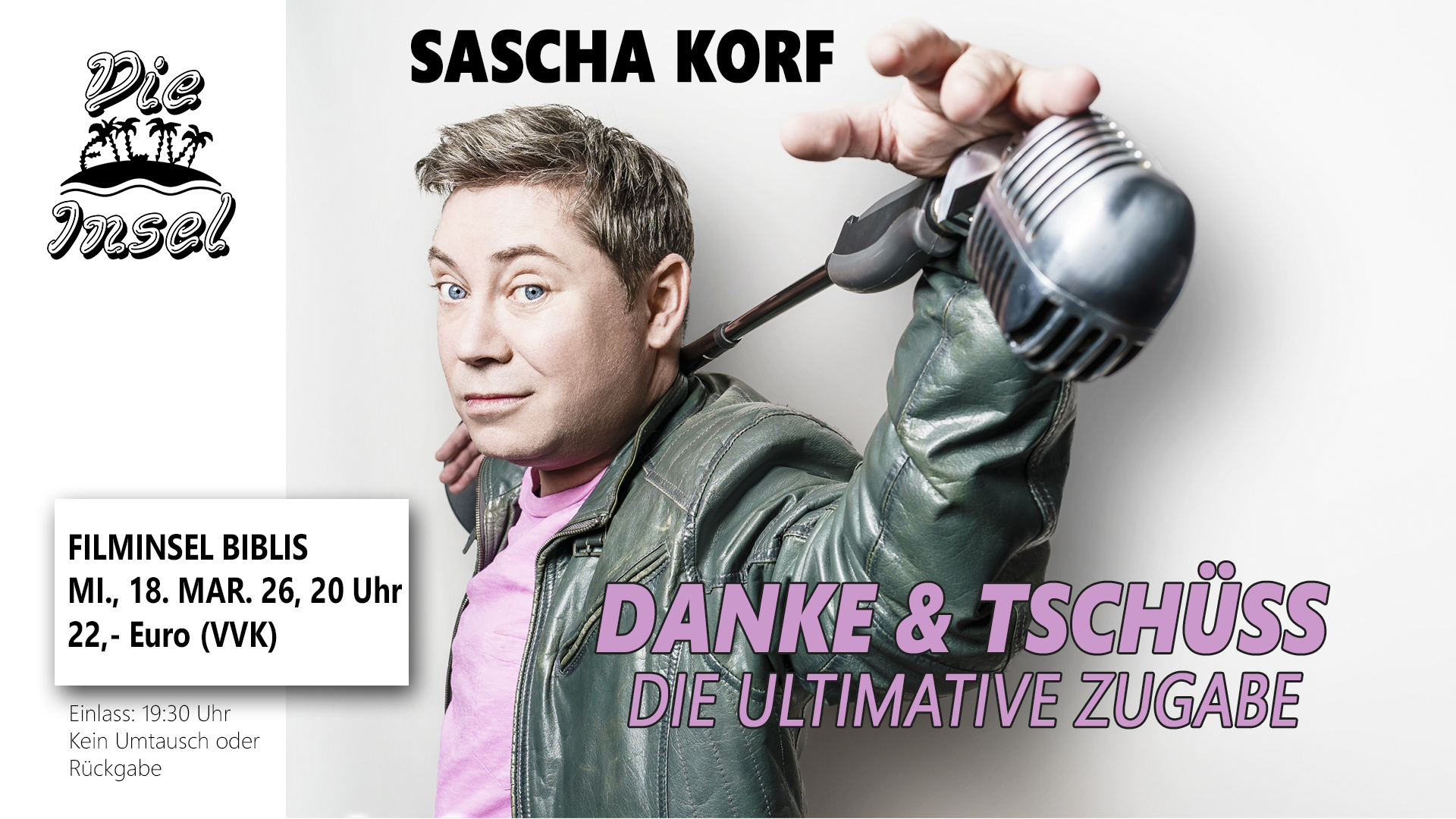 Mehr über den Artikel erfahren Sascha Korf – Danke & Tschüss