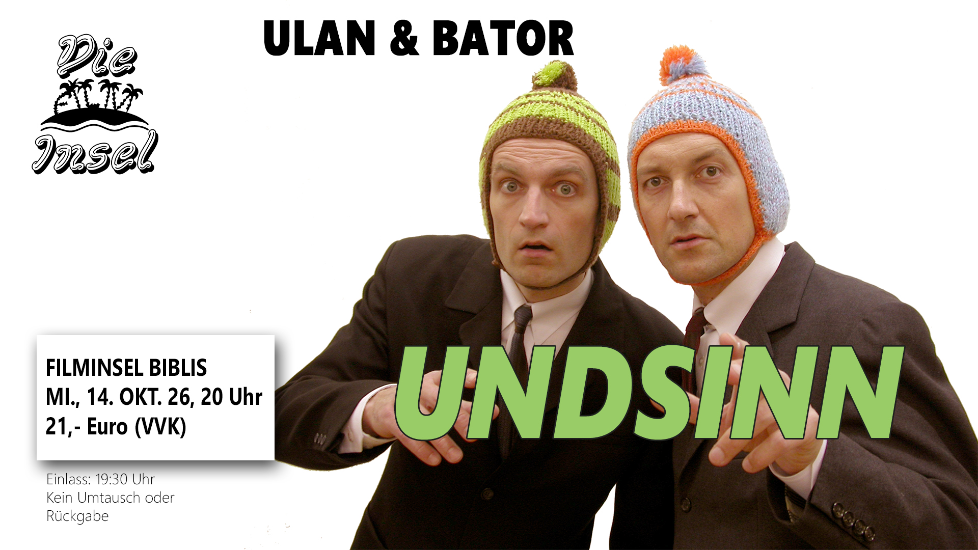 Mehr über den Artikel erfahren Ulan & Bator – Undsinn