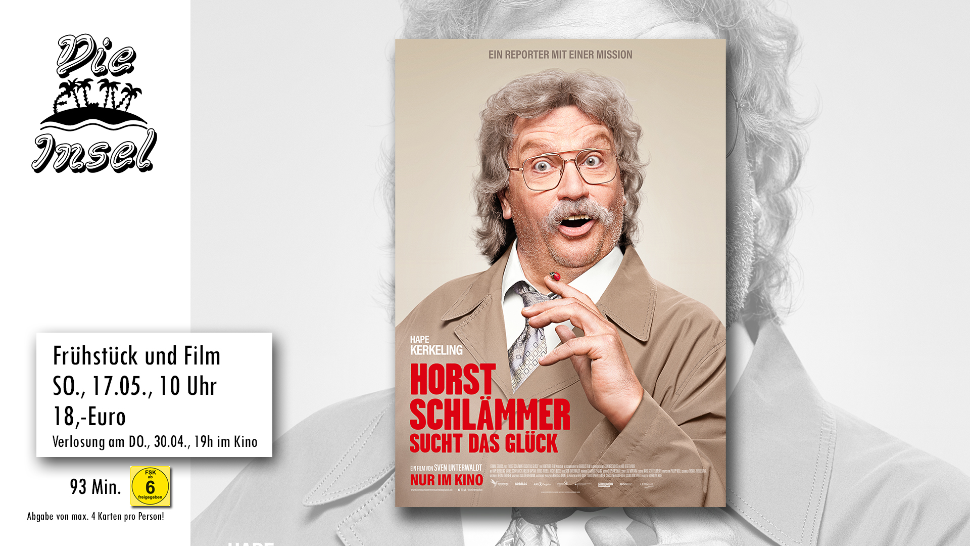 Mehr über den Artikel erfahren Frühstück und Film – Horst Schlämmer sucht das Glück